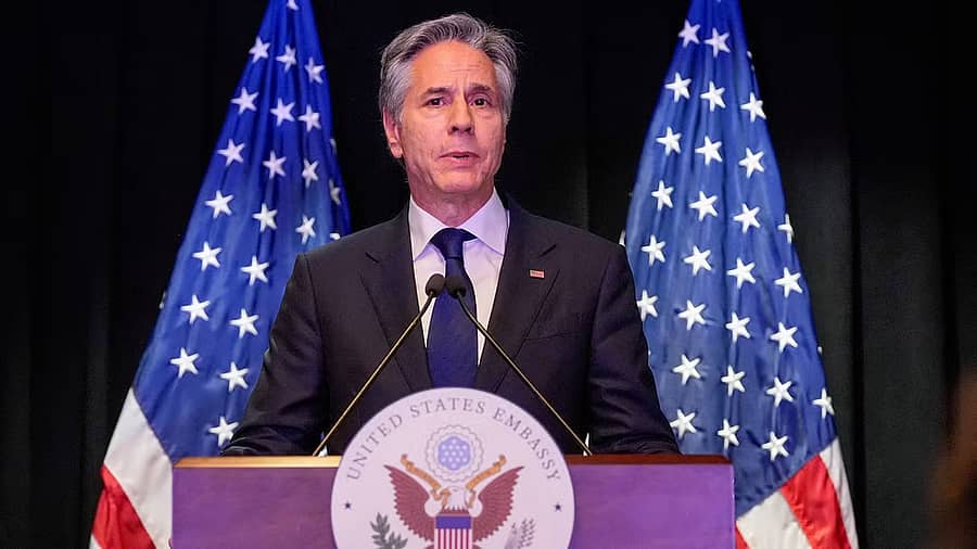 <div class="paragraphs"><p>ಯುಎಸ್‌ ವಿದೇಶಾಂಗ ಕಾರ್ಯದರ್ಶಿ ಆ್ಯಂಟನಿ ಬ್ಲಿಂಕನ್‌</p></div>